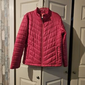 Columbia Hot Pink Quilted Omni-Heat Jacket